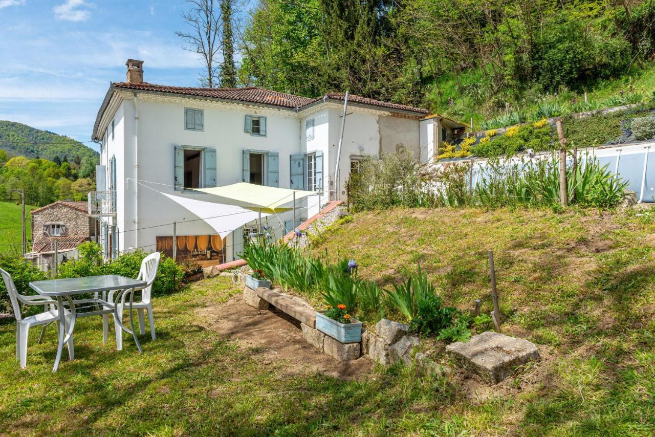 Le Mas De La Coupiere Serres-sur-Arget Exteriör bild